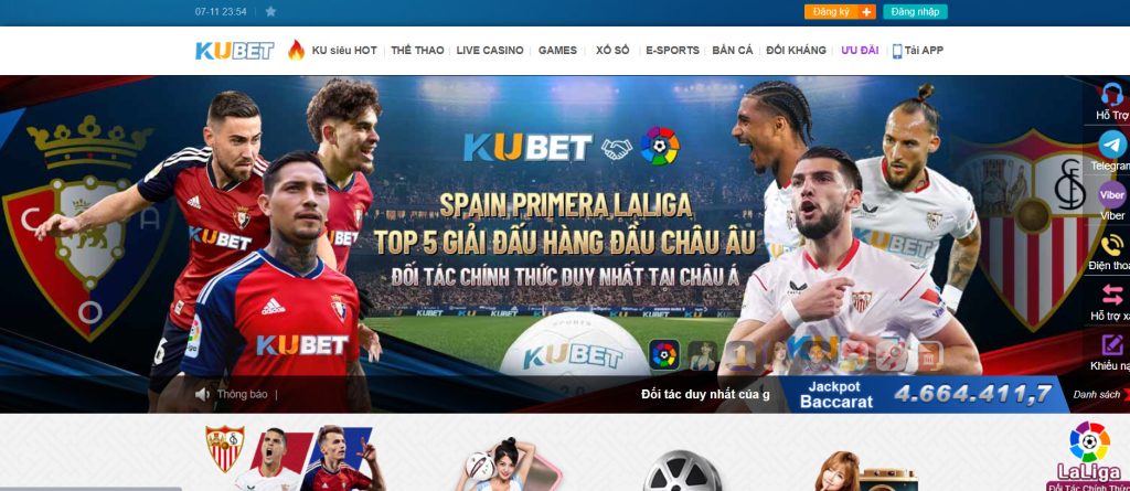Giới thiệu về sân chơi top 1 Kubet