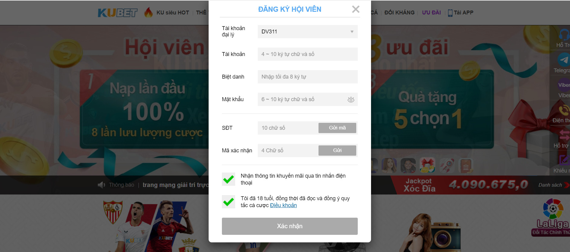 Cách đăng ký Kubet nhanh chóng và an toàn nhất
