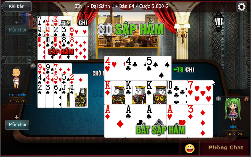 Mậu binh ongame 2 là sự nâng cấp hoàn hảo