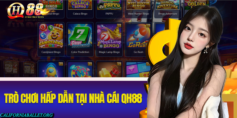 Những trò chơi hấp dẫn tại nhà cái QH88