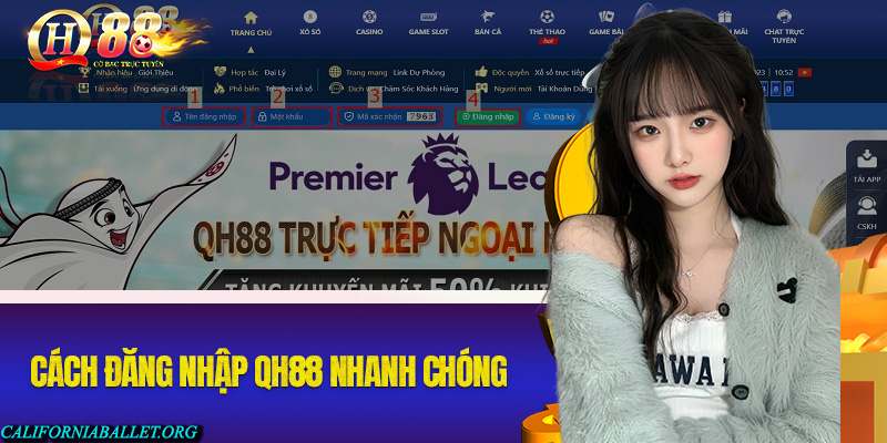 Hướng dẫn đăng nhập QH88 nhanh chóng và đơn giản nhất