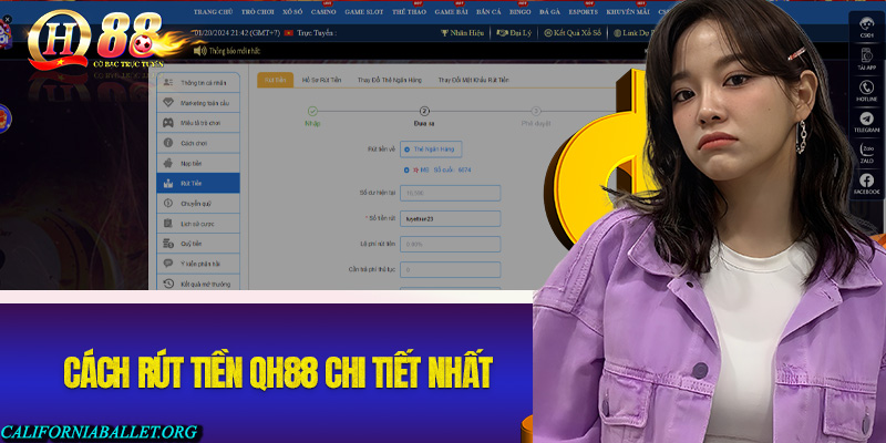 Hướng dẫn cách rút tiền QH88 chi tiết nhất