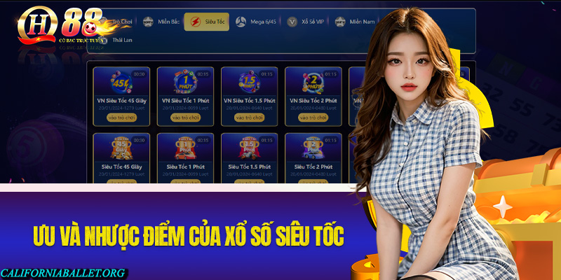 Ưu điểm và nhược điểm của loại hình xổ số siêu tốc