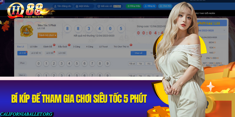 Bí kíp để có thể tham gia chơi siêu tốc 5 phút