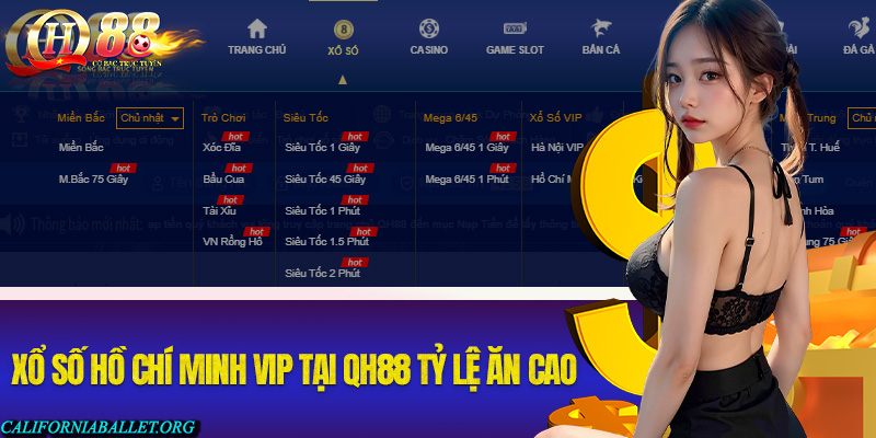 Tại sao nên chơi xổ số Hồ Chí Minh Vip tại nhà cái Qh88?
