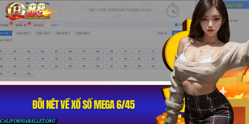 Tìm hiểu xổ số Mega 6/45.