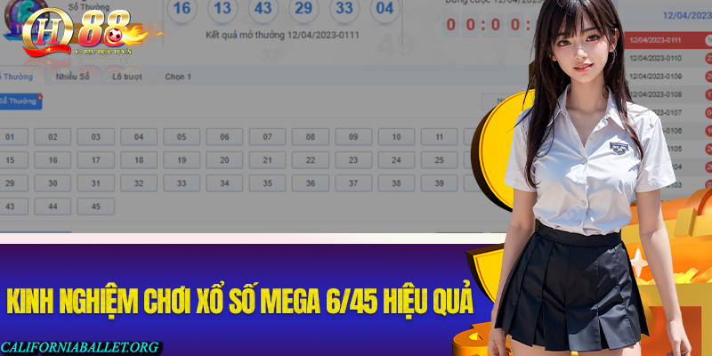 Chia sẻ kinh nghiệm chơi xổ số Mega 6/45 dễ thắng nhất